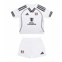 Fulham Hjemme Trøje Børn 2025-26 Kortærmet (+ Korte bukser)